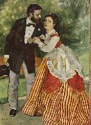 Pierre-Auguste Renoir Portrat des Ehepaares Sisley oil painting reproduction